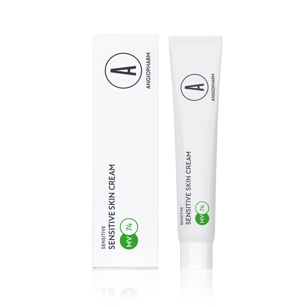 MV74 ANGIOPHARM SENSITIVE SKIN CREAM MINI 7МЛ — изображение 1