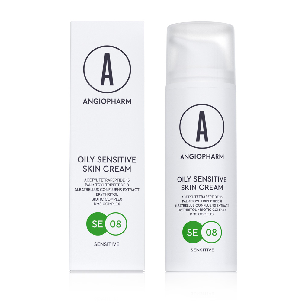 SE08 ANGIOPHARM OILY SENSITIVE SKIN CREAM — изображение 1