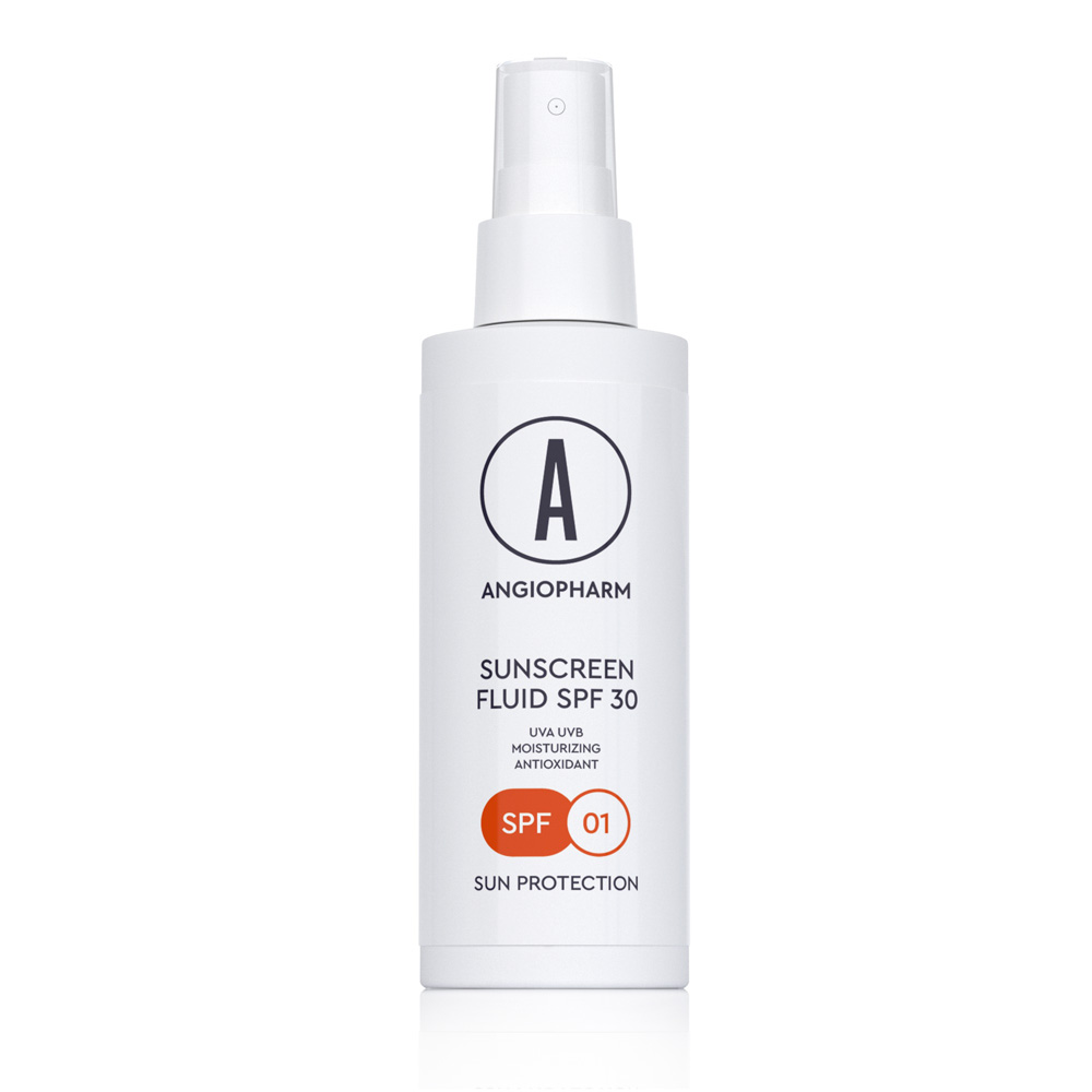 SPF01_1 ANGIOPHARM SUNSCREEN FLUID SPF 30 — изображение 1